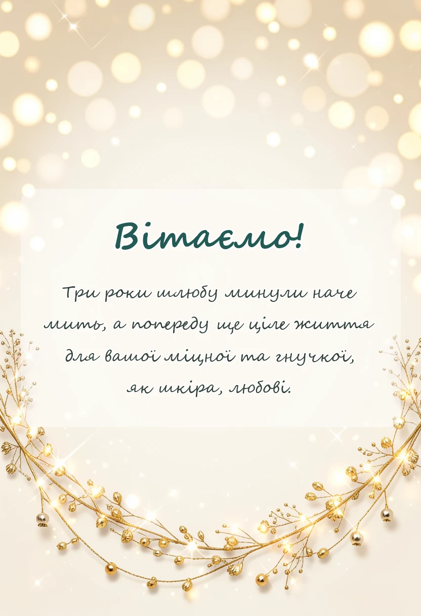 унікальна листівка - картинки з шкіряним весіллям