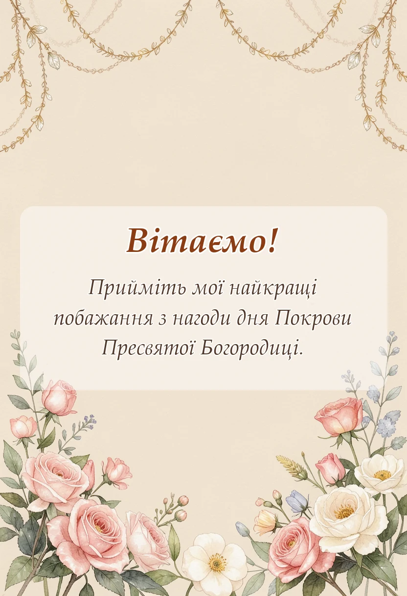 красива листівка: картинки з покровою