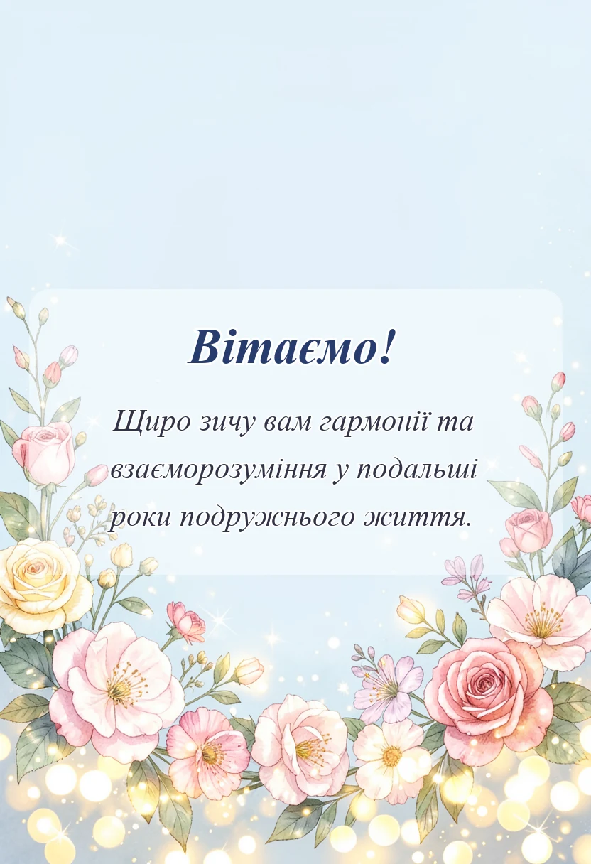 святкова картинка: картинки з шкіряним весіллям