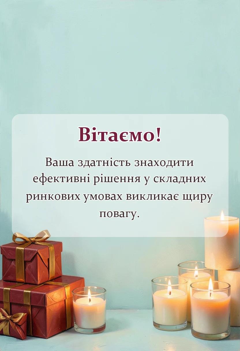 унікальна листівка - прикольні привітання з днем торгівлі