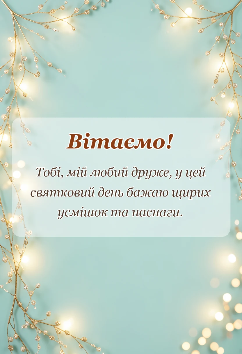 вітальна листівка - привітання з покровою