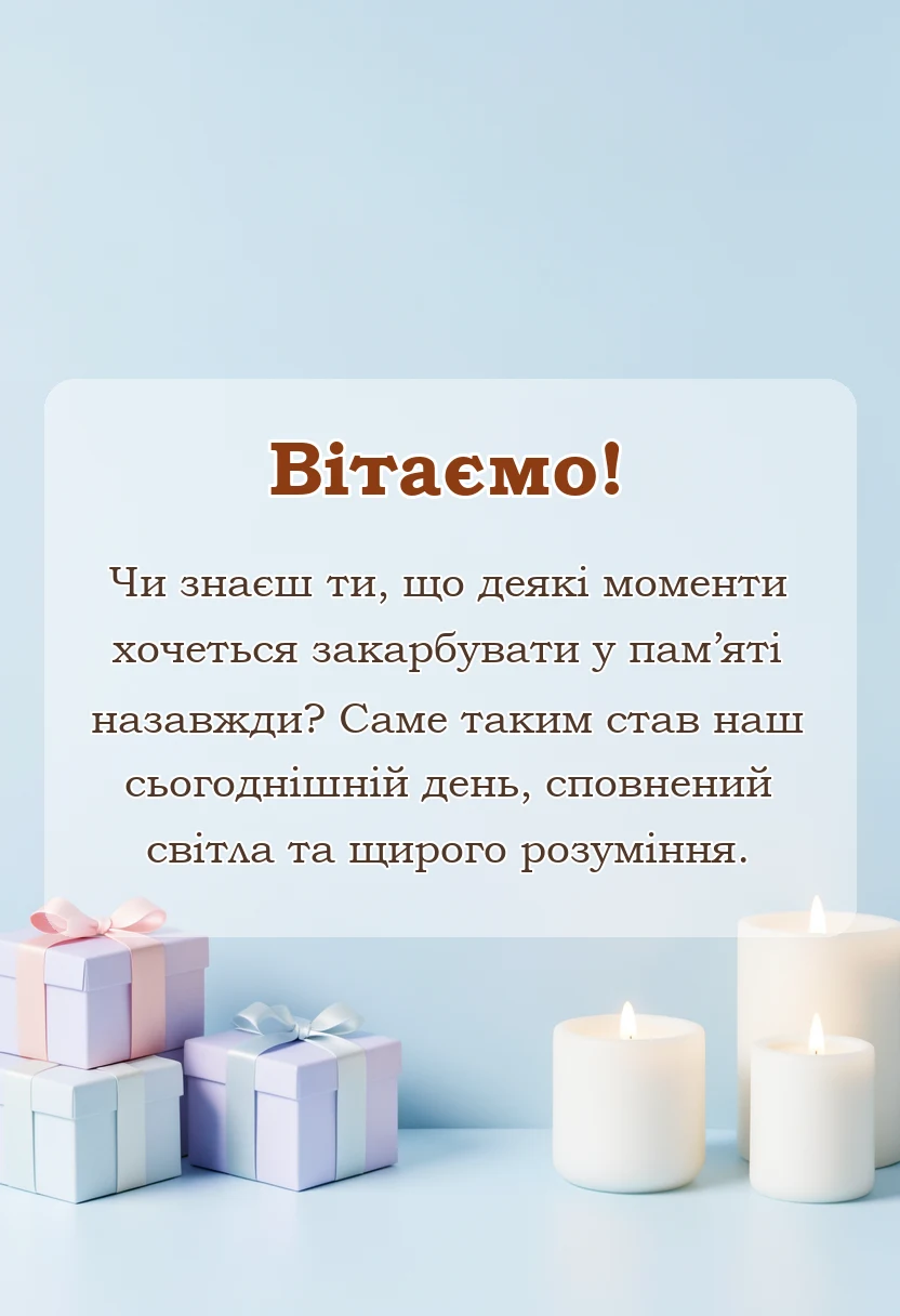 унікальна листівка - подяка за гарно проведений час слова вдячності