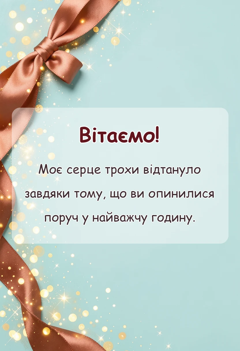 красива листівка: слова подяки за співчуття