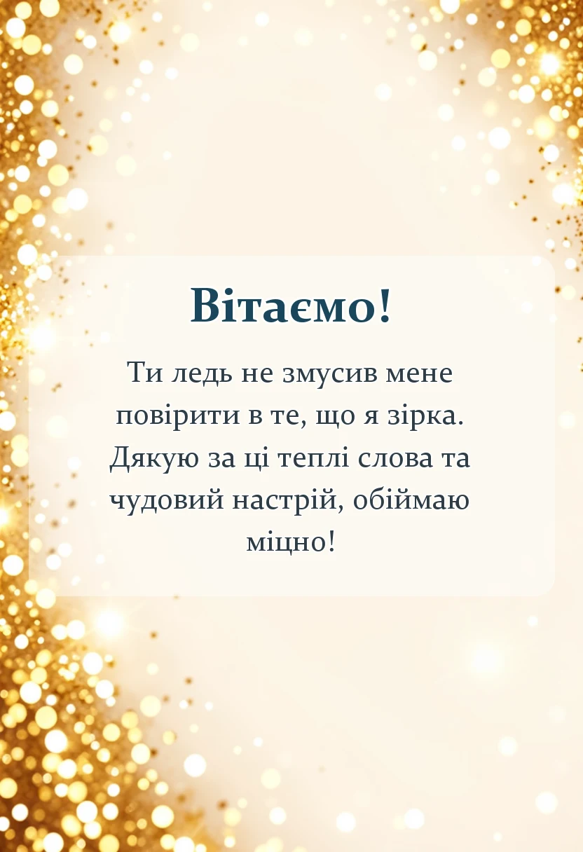 унікальна листівка - картинки дякую за привітання