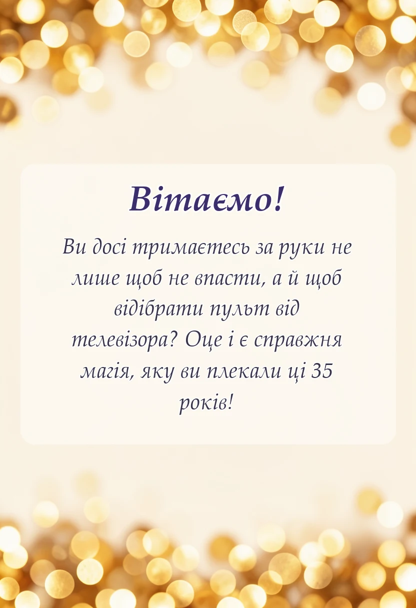 листівка з побажанням - картинки з 35 років весілля