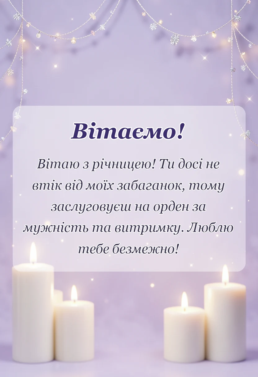 листівка з побажанням - картинки з річницею коханому