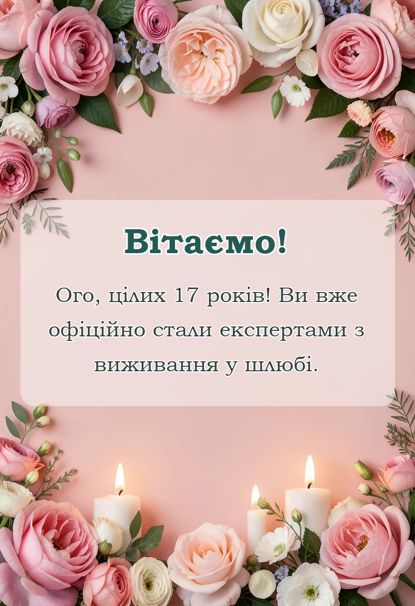 унікальна листівка - картинки з трояндовим весіллям