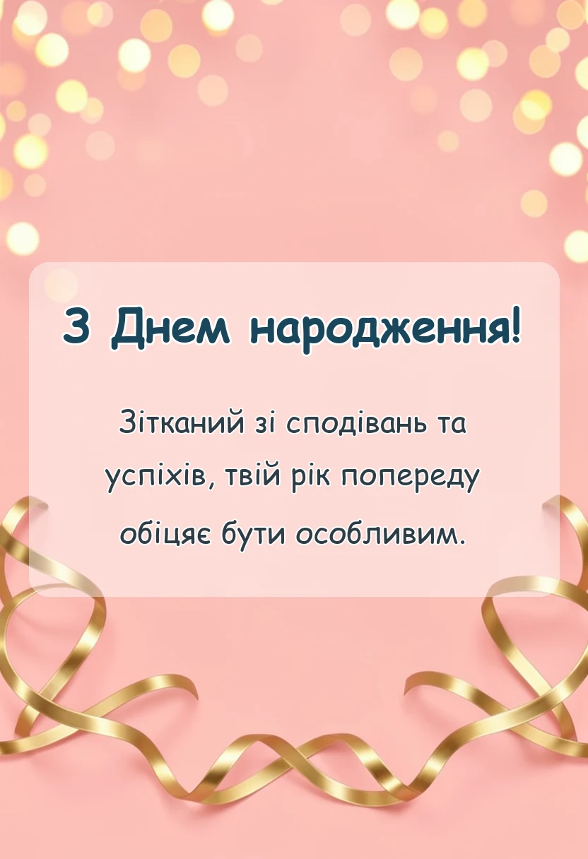 красива листівка: мудрі привітання з днем народження