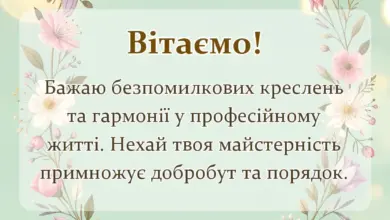 святкова картинка: привітання з днем землевпорядника