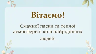 листівка з побажанням - листівка з великоднем