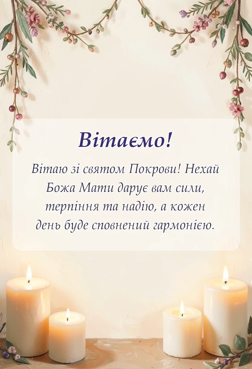 красива листівка: картинки з покровою