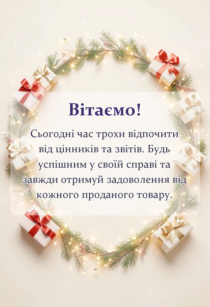 листівка з побажанням - прикольні привітання з днем торгівлі